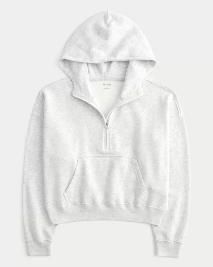 Easy Half-Zip Hoodie,Easy Half-Zip Hoodie