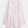 Easy Henley Onesie,Easy Henley Onesie