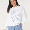 Easy L’Amour à Table Graphic Crew Sweatshirt,Easy L’Amour à Table Graphic Crew Sweatshirt