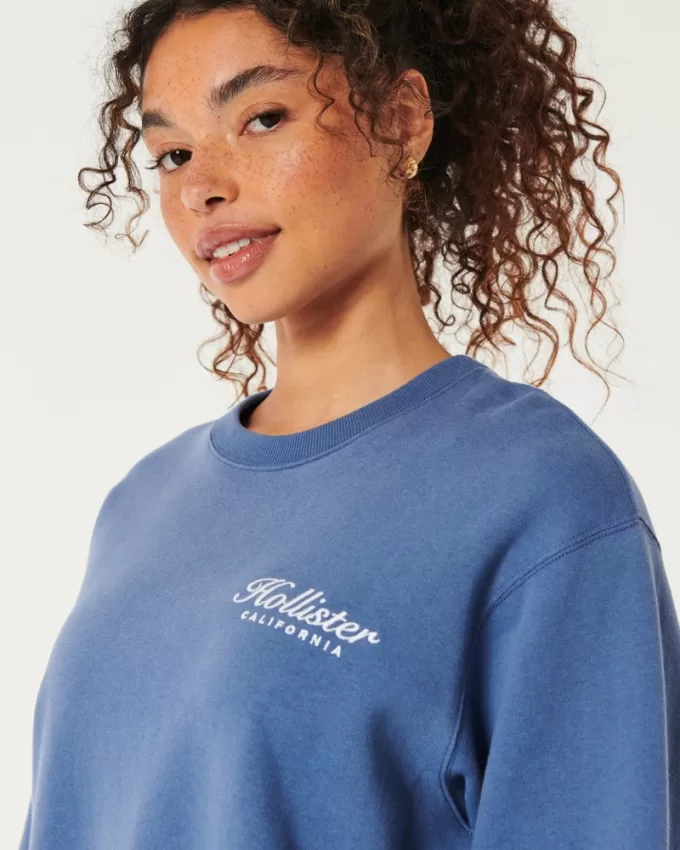 Easy Logo Crew Sweatshirt,Easy Logo Crew Sweatshirt