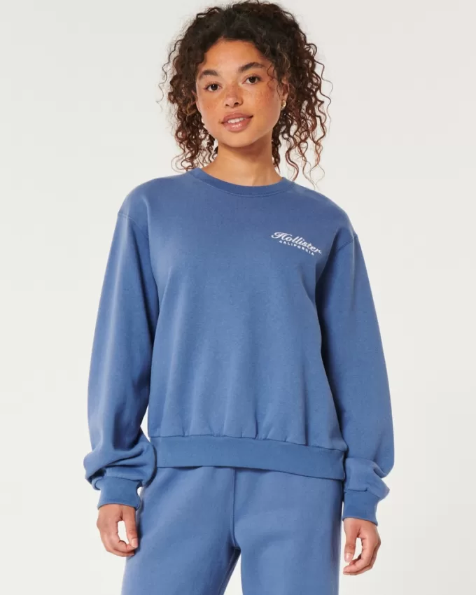 Easy Logo Crew Sweatshirt,Easy Logo Crew Sweatshirt