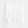 Easy Long-Sleeve Off-the-Shoulder Top,Easy Long-Sleeve Off-the-Shoulder Top