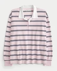 Easy Long-Sleeve Rugby Polo,Easy Long-Sleeve Rugby Polo