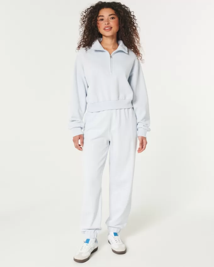 Easy Mini Half-Zip Sweatshirt,Easy Mini Half-Zip Sweatshirt