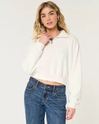 Easy Mini Half-Zip Sweatshirt,Easy Mini Half-Zip Sweatshirt