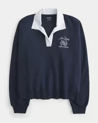 Easy New York Graphic Fleece Rugby Polo,Easy New York Graphic Fleece Rugby Polo
