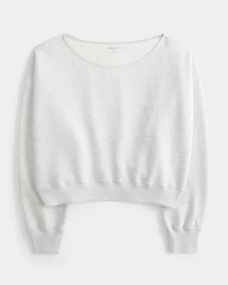 Easy Off-the-Shoulder Sweatshirt,Easy Off-the-Shoulder Sweatshirt