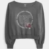 Easy Off-the-Shoulder USC Gamecocks Graphic Sweatshirt,Easy Off-the-Shoulder USC Gamecocks Graphic Sweatshirt