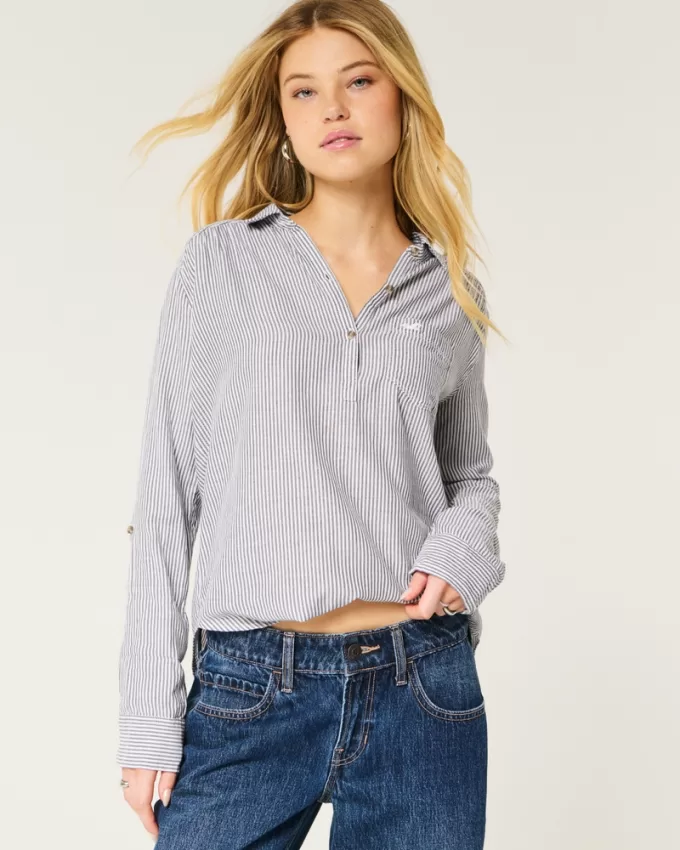 Easy Popover Shirt,Easy Popover Shirt