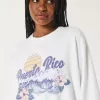 Easy Puerto Rico Graphic Crew Sweatshirt,Easy Puerto Rico Graphic Crew Sweatshirt