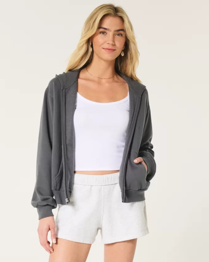 Easy Zip-Up Hoodie,Easy Zip-Up Hoodie