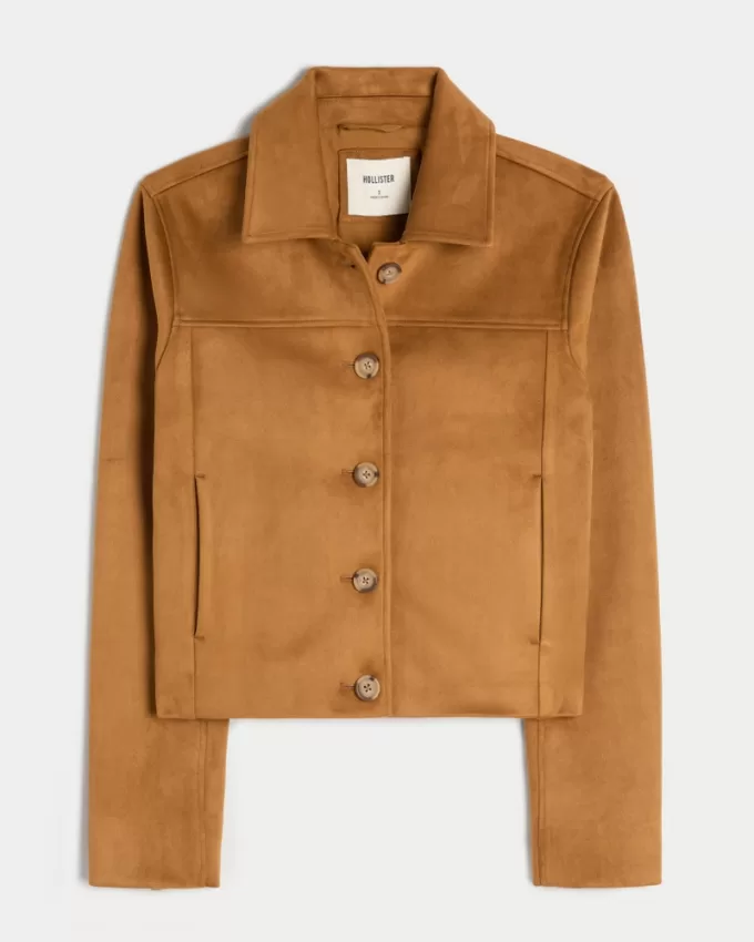 Faux Suede Jacket,Faux Suede Jacket