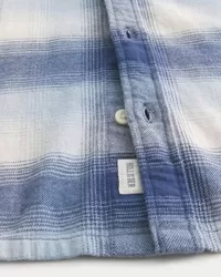 Flannel Button-Through Shirt,Flannel Button-Through Shirt