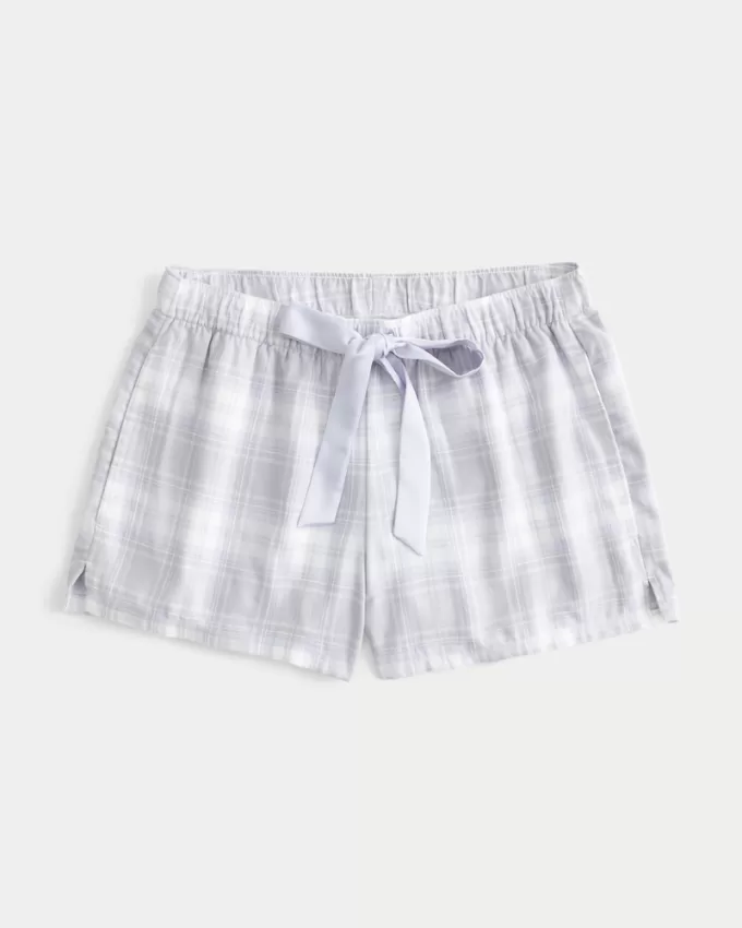 Flannel Tie Shorts,Flannel Tie Shorts