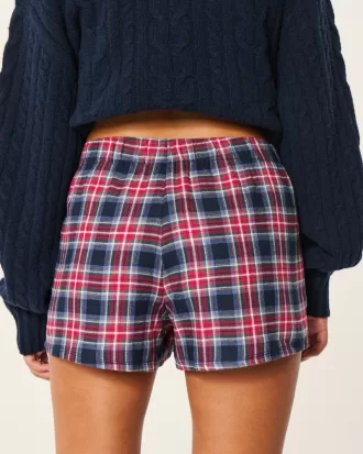 Flannel Tie Shorts,Flannel Tie Shorts