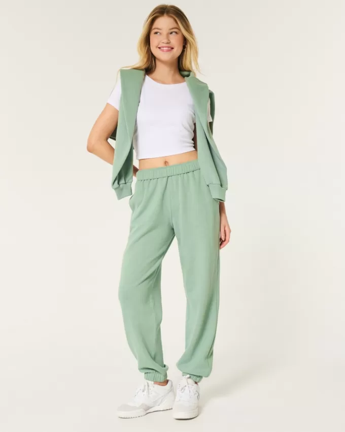 Fleece Icon Dad Joggers,Fleece Icon Dad Joggers