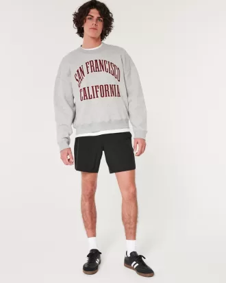 Flex-Waist Hybrid Shorts 7″,Flex-Waist Hybrid Shorts 7″