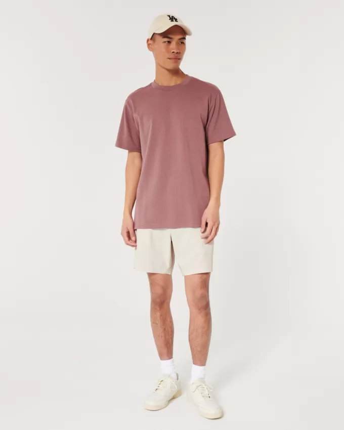 Flex-Waist Hybrid Shorts 7″,Flex-Waist Hybrid Shorts 7″