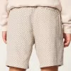 Flex-Waist Textural Woven Shorts 8″,Flex-Waist Textural Woven Shorts 8″