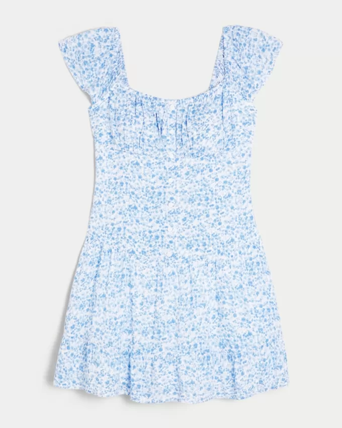 Flutter Sleeve Skort Dress,Flutter Sleeve Skort Dress