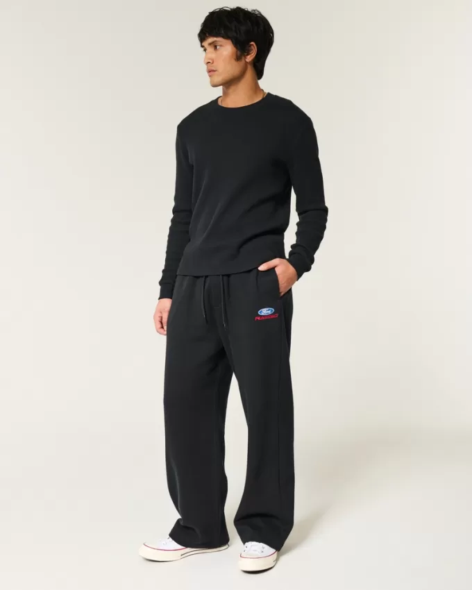 Ford Racing Graphic Super Baggy Sweatpants,Ford Racing Graphic Super Baggy Sweatpants