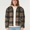 Fuzzy Plaid Shacket,Fuzzy Plaid Shacket