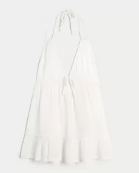 Gauze Halter Babydoll Cover Up Dress,Gauze Halter Babydoll Cover Up Dress