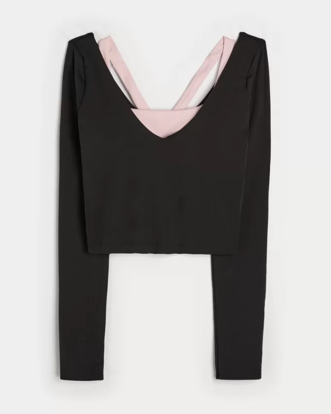 Gilly Hicks Active Boost Layered Top,Gilly Hicks Active Boost Layered Top