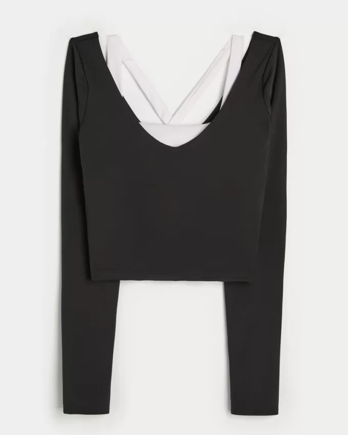 Gilly Hicks Active Boost Layered Top,Gilly Hicks Active Boost Layered Top