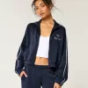 Gilly Hicks Active Cooldown Crop Track Jacket,Gilly Hicks Active Cooldown Crop Track Jacket