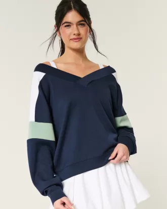 Gilly Hicks Active Cooldown Off-the-Shoulder Top,Gilly Hicks Active Cooldown Off-the-Shoulder Top