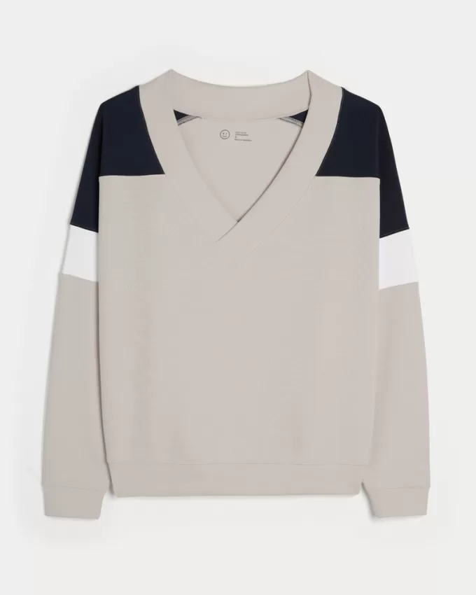 Gilly Hicks Active Cooldown Off-the-Shoulder Top,Gilly Hicks Active Cooldown Off-the-Shoulder Top