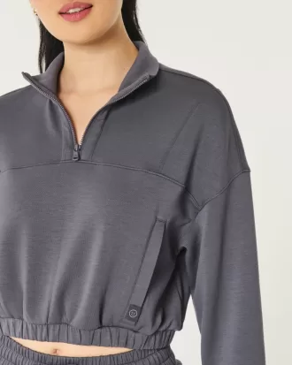 Gilly Hicks Active Cooldown Quarter-Zip Top,Gilly Hicks Active Cooldown Quarter-Zip Top Gilly Hicks Active Cooldown Quarter-Zip Top,Gilly Hicks Active Cooldown Quarter-Zip Top