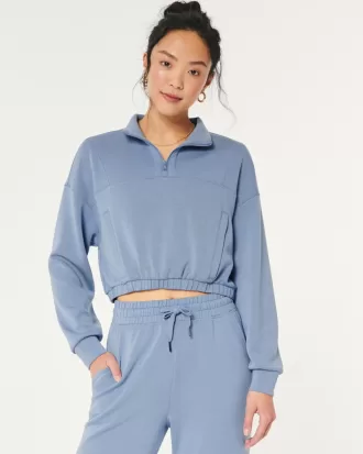 Gilly Hicks Active Cooldown Quarter-Zip Top,Gilly Hicks Active Cooldown Quarter-Zip Top Gilly Hicks Active Cooldown Quarter-Zip Top,Gilly Hicks Active Cooldown Quarter-Zip Top