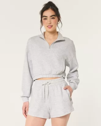 Gilly Hicks Active Cooldown Quarter-Zip Top,Gilly Hicks Active Cooldown Quarter-Zip Top Gilly Hicks Active Cooldown Quarter-Zip Top,Gilly Hicks Active Cooldown Quarter-Zip Top