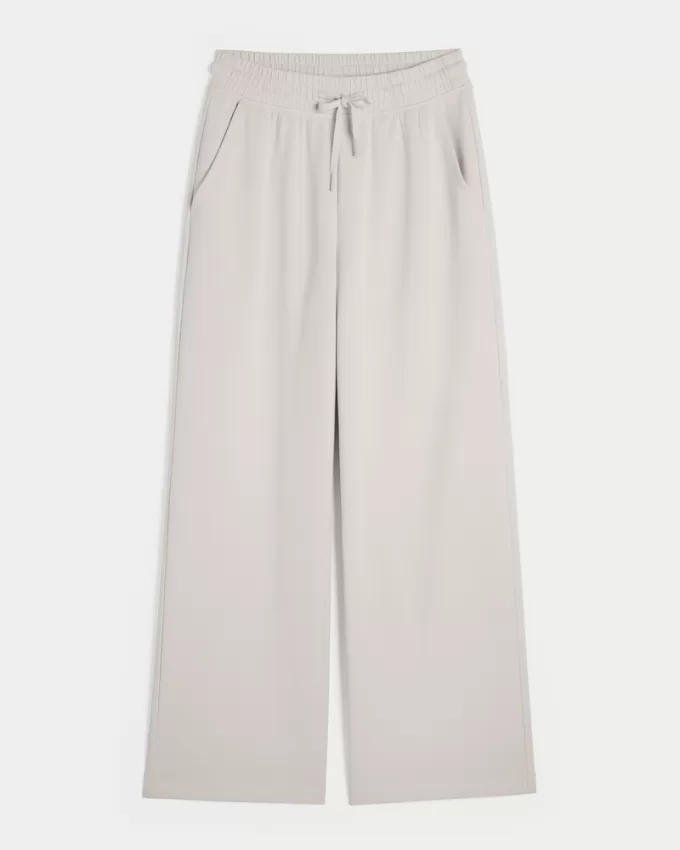 Gilly Hicks Active Cooldown Wide-Leg Pants,Gilly Hicks Active Cooldown Wide-Leg Pants