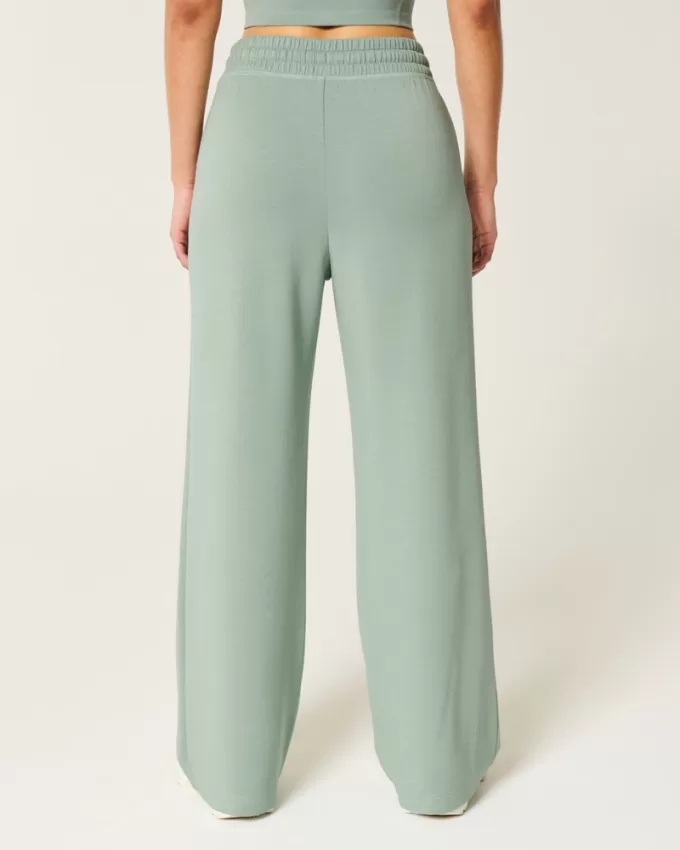 Gilly Hicks Active Cooldown Wide-Leg Pants,Gilly Hicks Active Cooldown Wide-Leg Pants