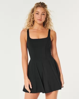 Gilly Hicks Active Cutout Back Skater Dress,Gilly Hicks Active Cutout Back Skater Dress