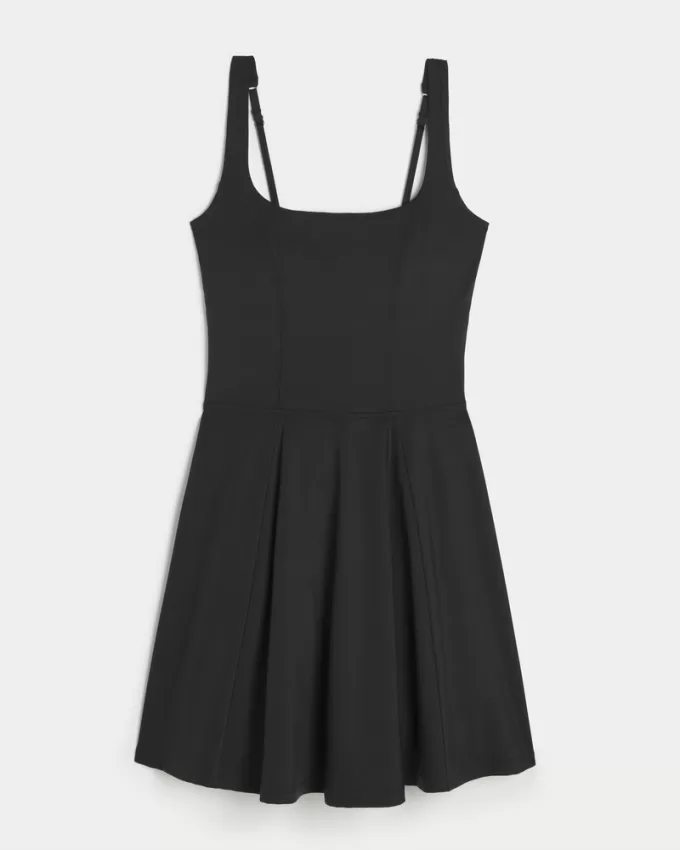 Gilly Hicks Active Cutout Back Skater Dress,Gilly Hicks Active Cutout Back Skater Dress