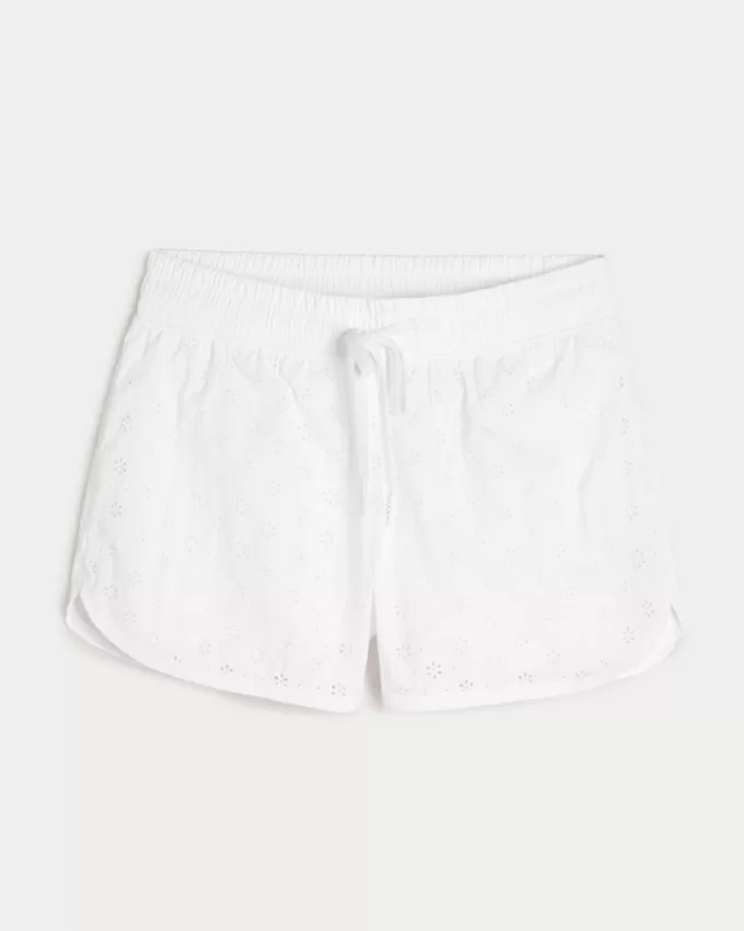 Gilly Hicks Active Eyelet Shorts,Gilly Hicks Active Eyelet Shorts