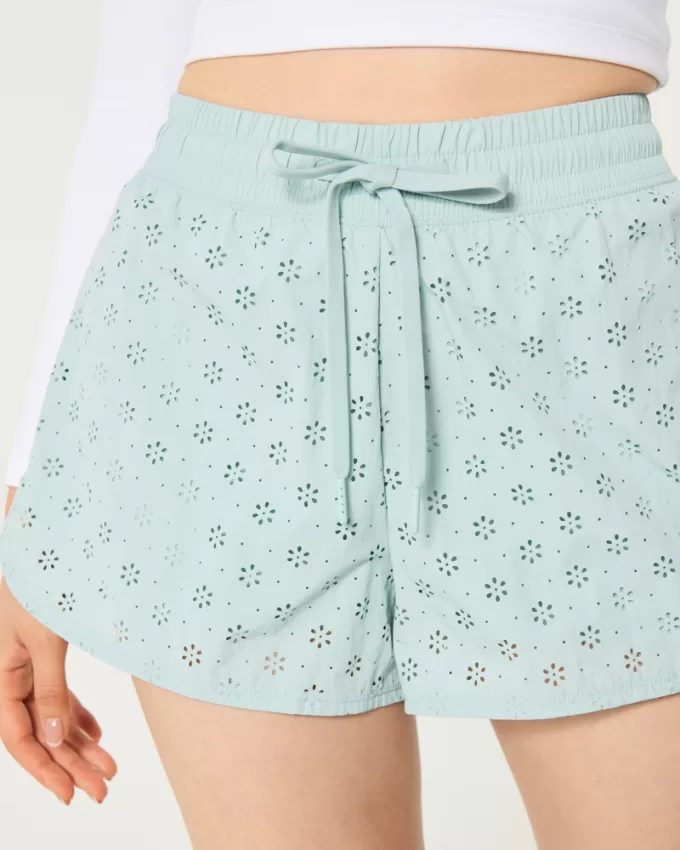 Gilly Hicks Active Eyelet Shorts,Gilly Hicks Active Eyelet Shorts