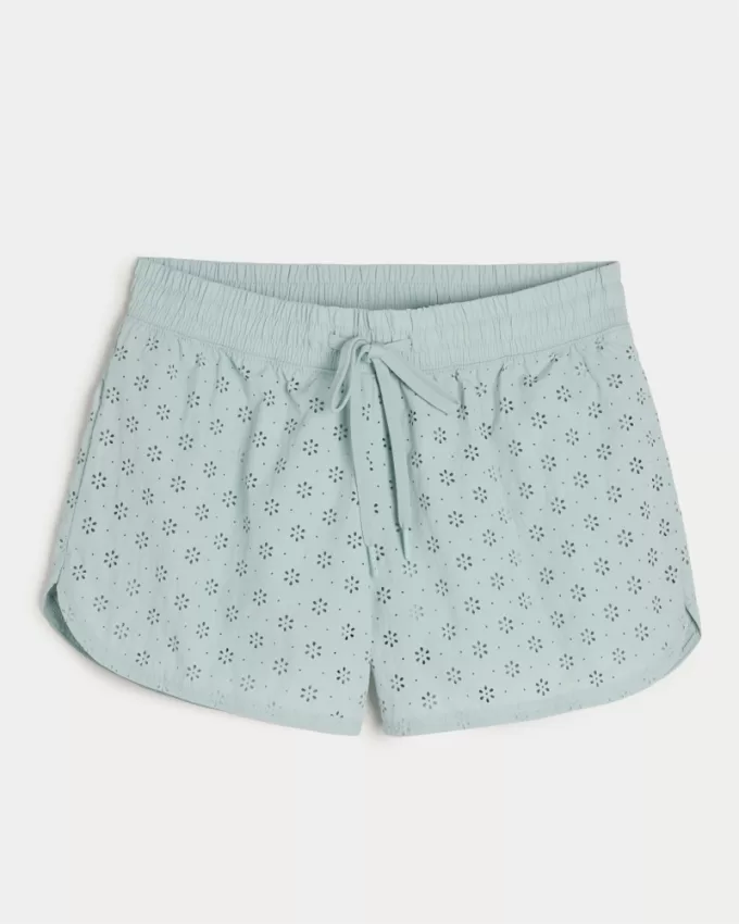 Gilly Hicks Active Eyelet Shorts,Gilly Hicks Active Eyelet Shorts