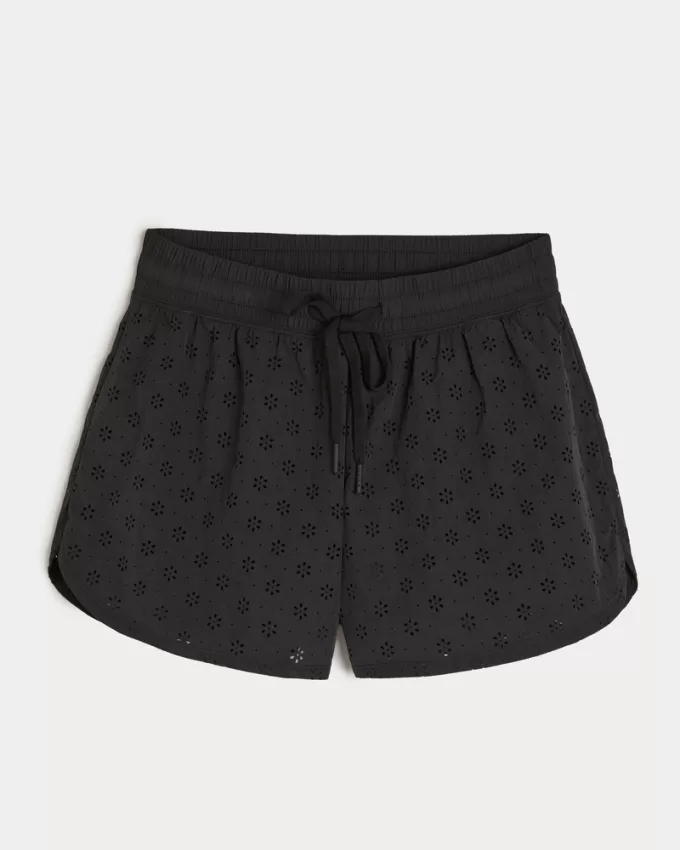 Gilly Hicks Active Eyelet Shorts,Gilly Hicks Active Eyelet Shorts