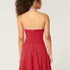 Gilly Hicks Active Pleated Halter Dress,Gilly Hicks Active Pleated Halter Dress