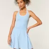 Gilly Hicks Active Pleated Halter Dress,Gilly Hicks Active Pleated Halter Dress