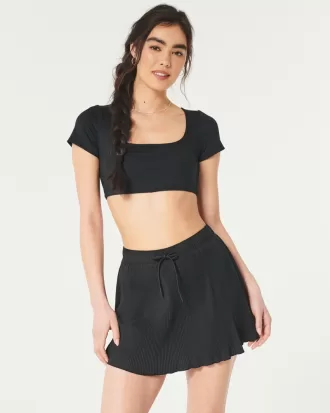 Gilly Hicks Active Plisse Skortie,Gilly Hicks Active Plisse Skortie