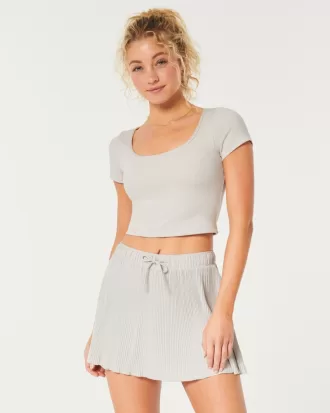 Gilly Hicks Active Plisse Skortie,Gilly Hicks Active Plisse Skortie