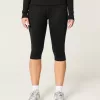 Gilly Hicks Active Recharge Foldover Waist Capri Pants,Gilly Hicks Active Recharge Foldover Waist Capri Pants