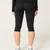 Gilly Hicks Active Recharge Foldover Waist Capri Pants,Gilly Hicks Active Recharge Foldover Waist Capri Pants