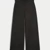 Gilly Hicks Active Recharge Foldover Waist Wide-Leg Pants,Gilly Hicks Active Recharge Foldover Waist Wide-Leg Pants